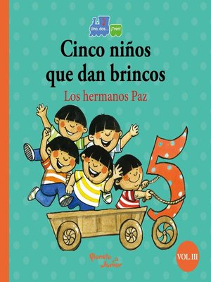 cover image of Cinco niños que dan brincos/Seis chanchitos llegan a la vez